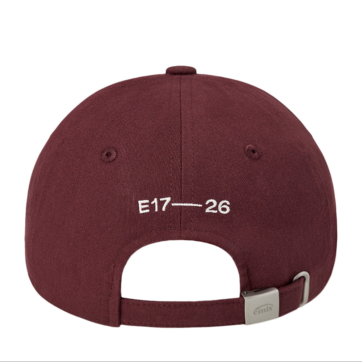 SMALL LOGO BALL CAP-BURGUNDY