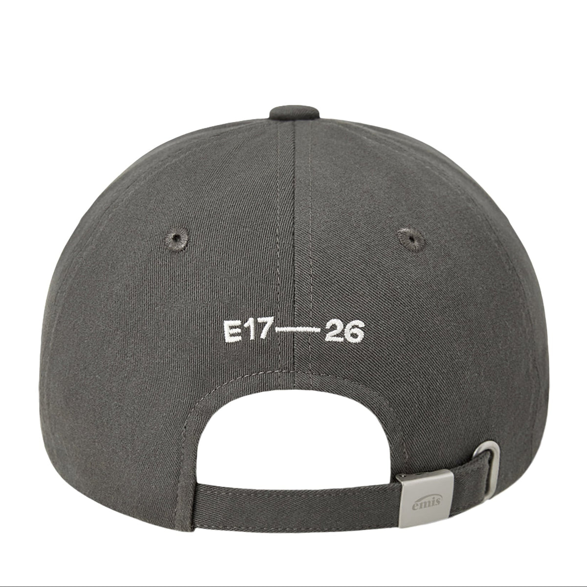 SMALL LOGO BALL CAP-GRAY