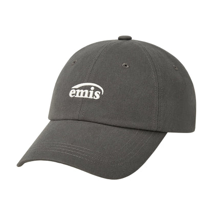 SMALL LOGO BALL CAP-GRAY