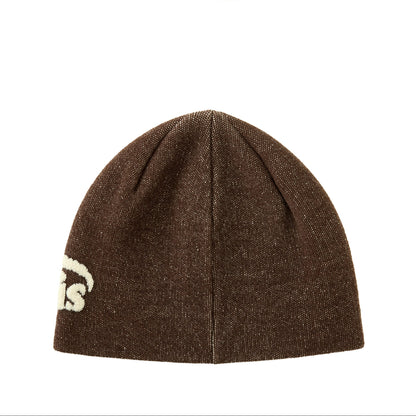 BOUCLE JACQUARD LOGO BEANIE