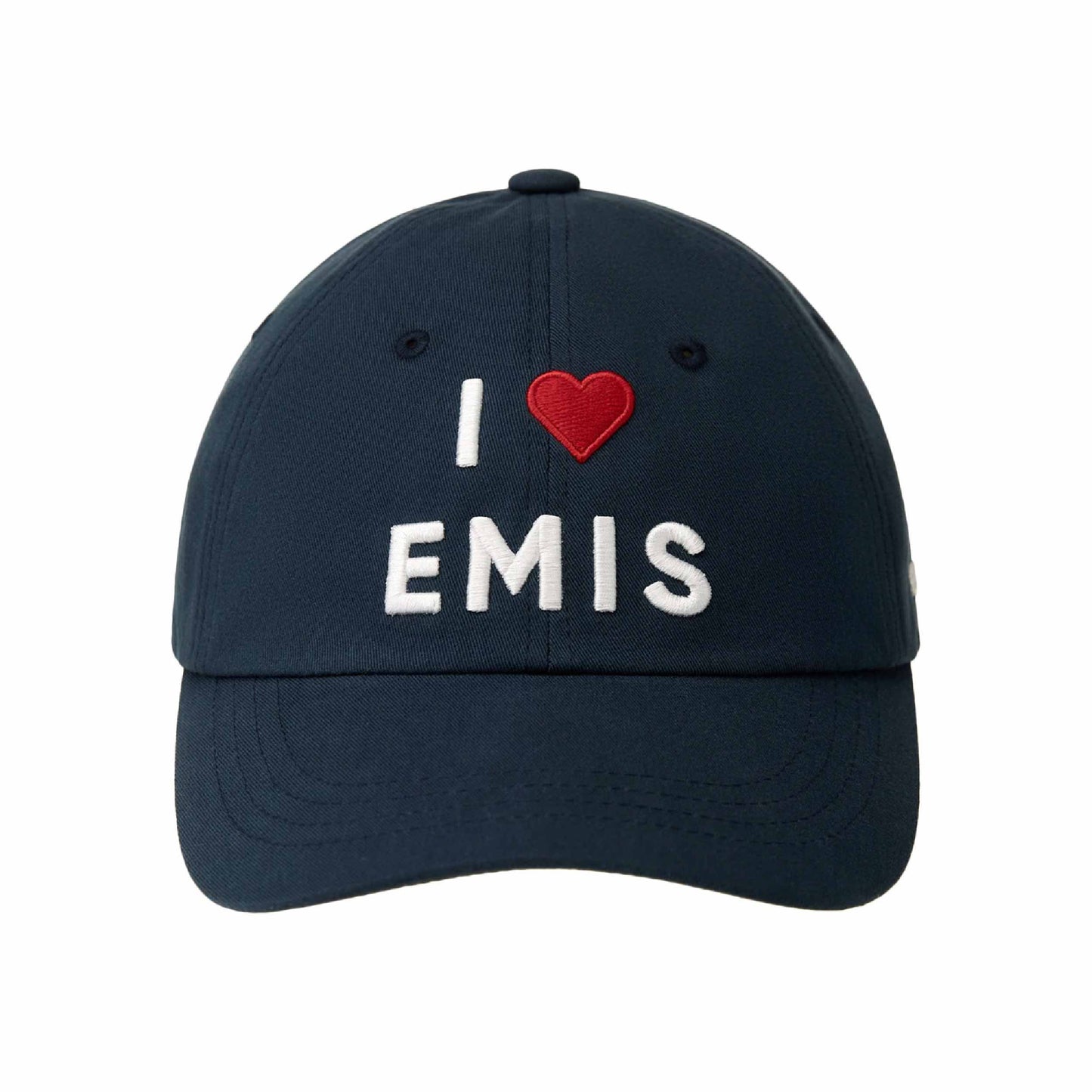 I LOVE EMIS BALL CAP (SEL)-NAVY
