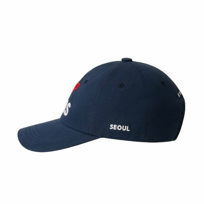 I LOVE EMIS BALL CAP (SEL)-NAVY