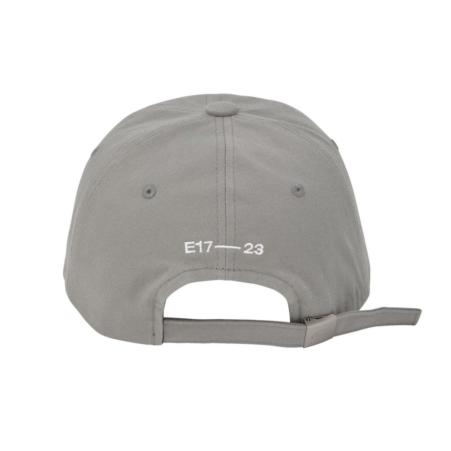 TONE ON TONE WAPPEN BALL CAP-GRAY