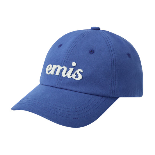APPLIQUE BALL CAP-BLUE