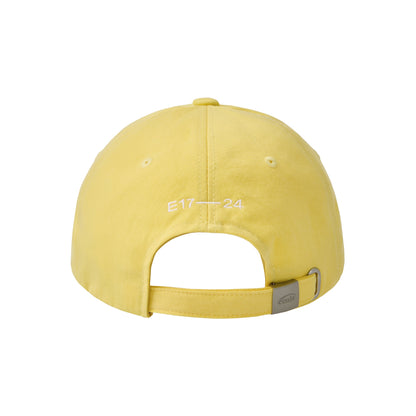 APPLIQUE BALL CAP-YELLOW