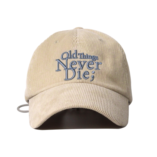 [CORDUROY FLOWER] KNOT CAP