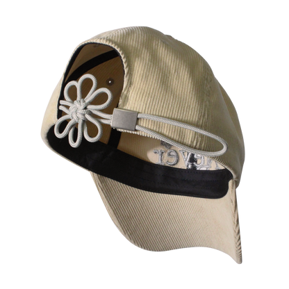 [CORDUROY FLOWER] KNOT CAP