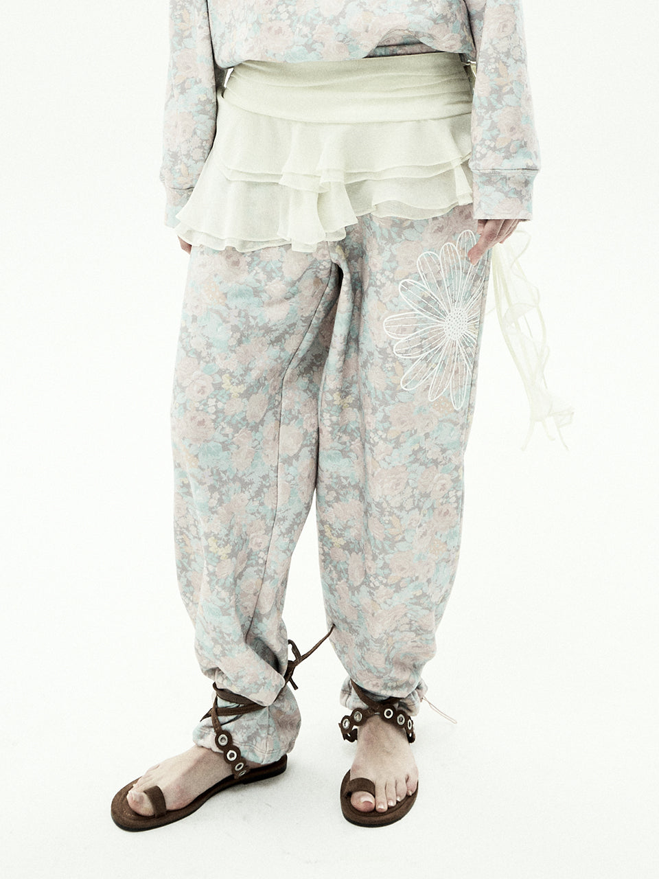 JOGGER PANTS FLEUR FLOWER