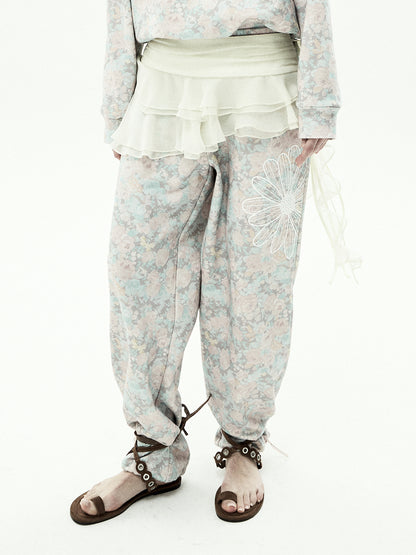 JOGGER PANTS FLEUR FLOWER