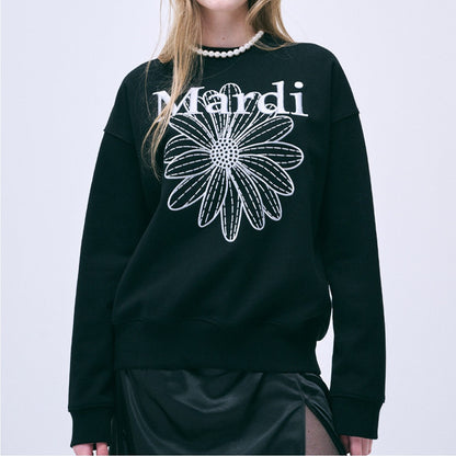 SWEATSHIRT FLOWERMARDI NEEDLEWORK
