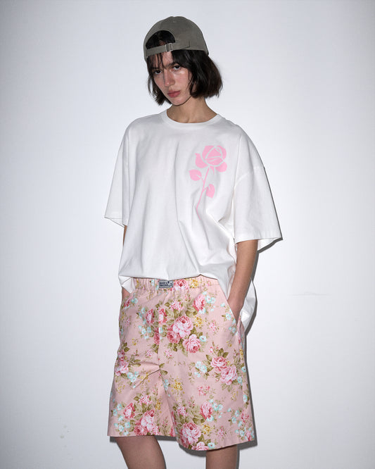 OVERSIZED TSHIRT UNE ROSE