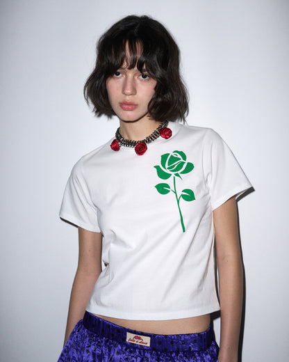 SLIM TSHIRT UNE ROSE