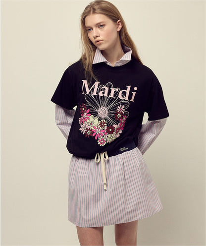 TSHIRT FLOWERMARDI JARDIN
