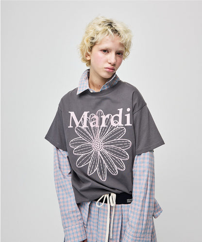 TSHIRT FLOWERMARDI NEEDLEWORK