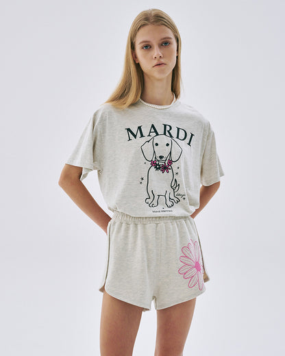 TSHIRT SWING THE TAIL DDANJI FLOWER NECKLACE
