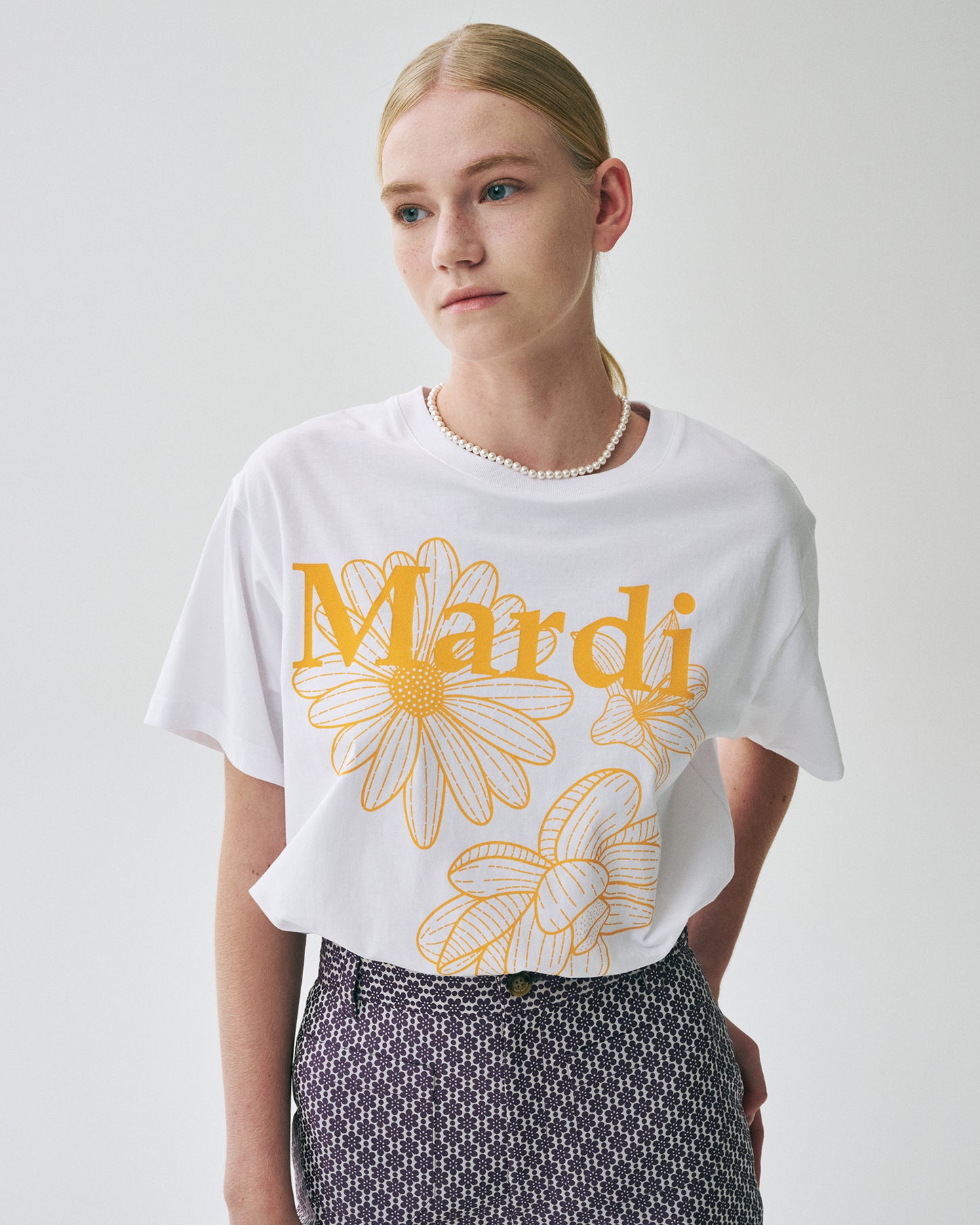TSHIRT TRIPLE FLOWER
