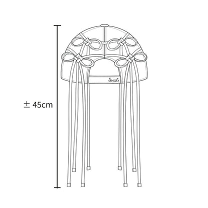 QUAD RIBBON KNOT CAP