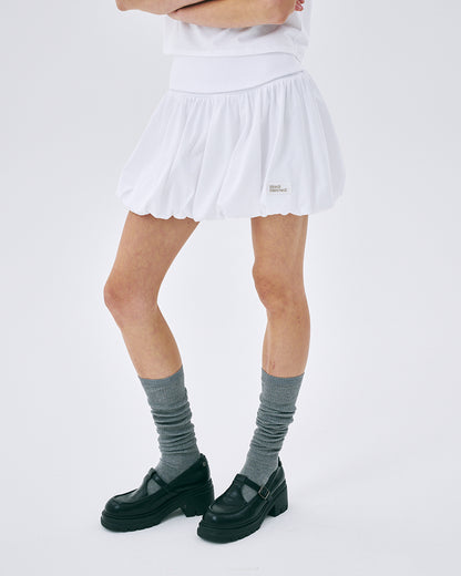VOLUME MINI SKIRT
