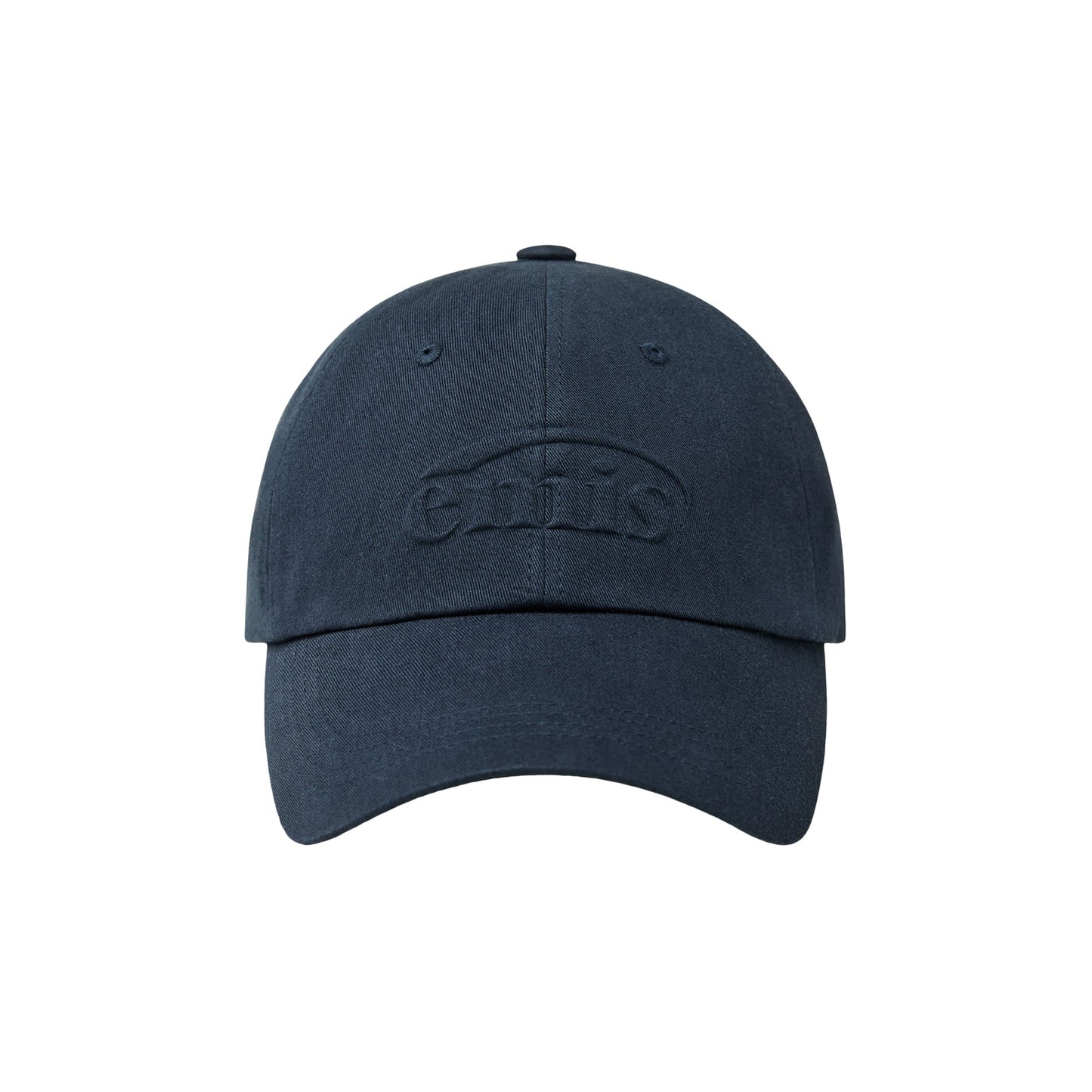 EMBOSSING LOGO BALL CAP-NAVY