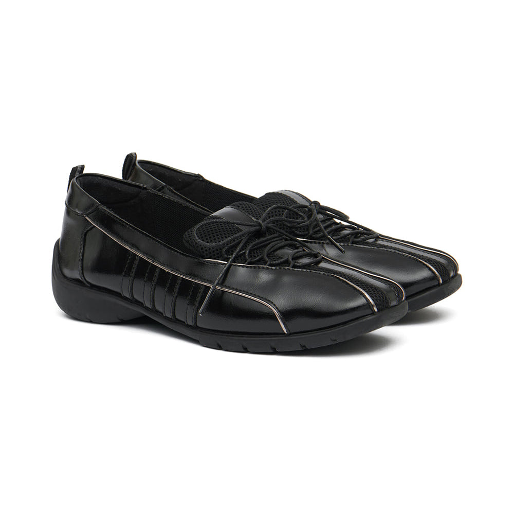 BLISS SLIP-ON SNEAKERS-BLACK
