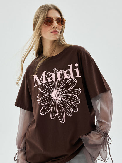 UNISEX TSHIRT FLOWERMARDI