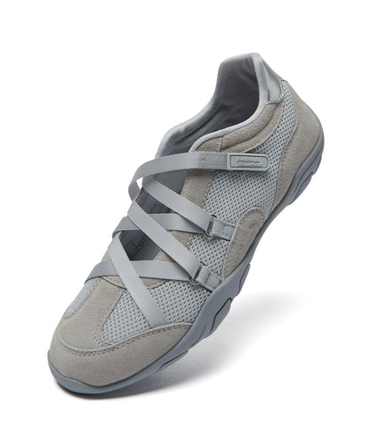 ZANE X STRAP SNEAKERS V2-LIGHT GREY