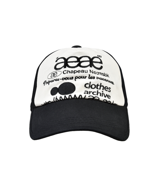 WEB LOGO TWO TONE BALL CAP