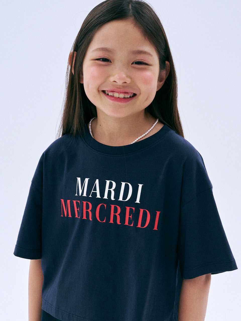 KIDS CROPPED TSHIRT LA TYPO FRANCAISE