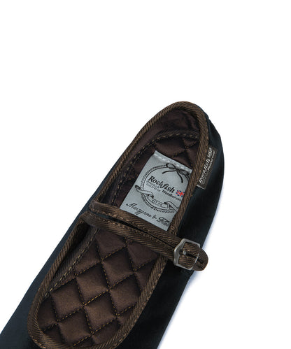 BELLA QUILTED MARYJANES-NAVY