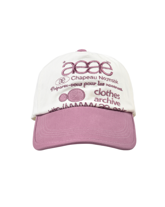 WEB LOGO TWO TONE BALL CAP