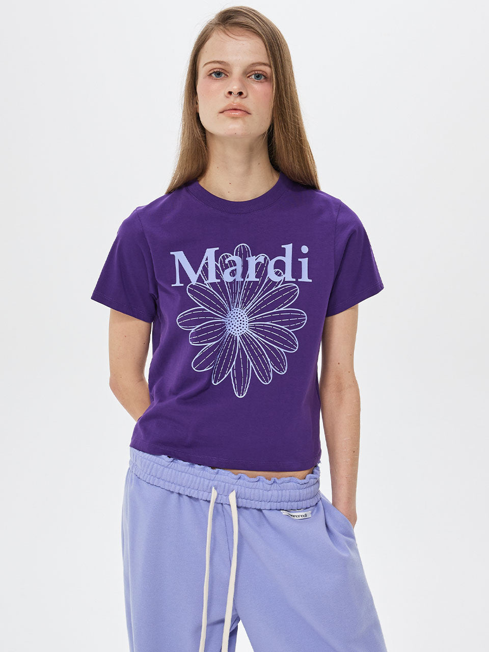 SLIM TSHIRT FLOWERMARDI
