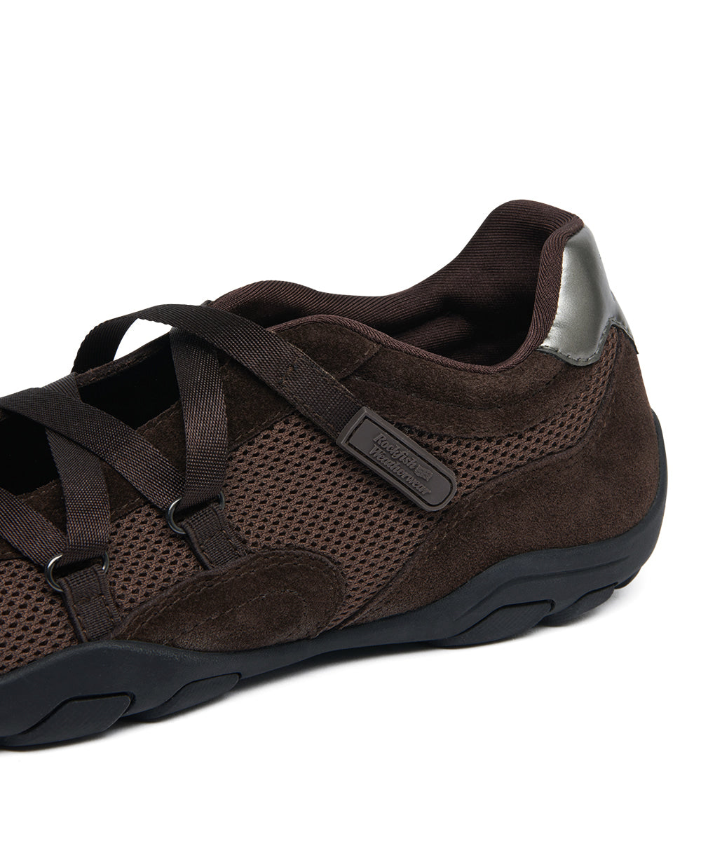 ZANE X STRAP SNEAKERS V2-CHOCO