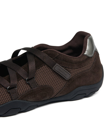 ZANE X STRAP SNEAKERS V2-CHOCO