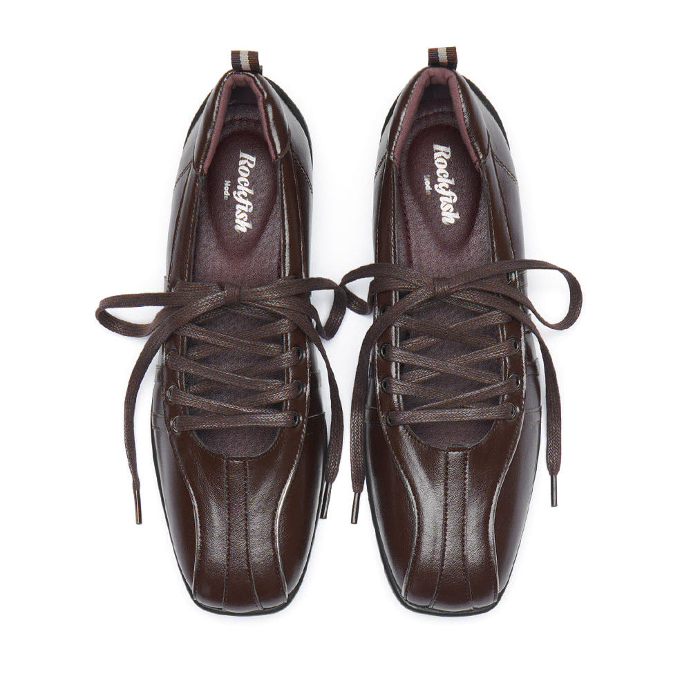 BLISS LACEUP SNEAKERS V2-BROWN