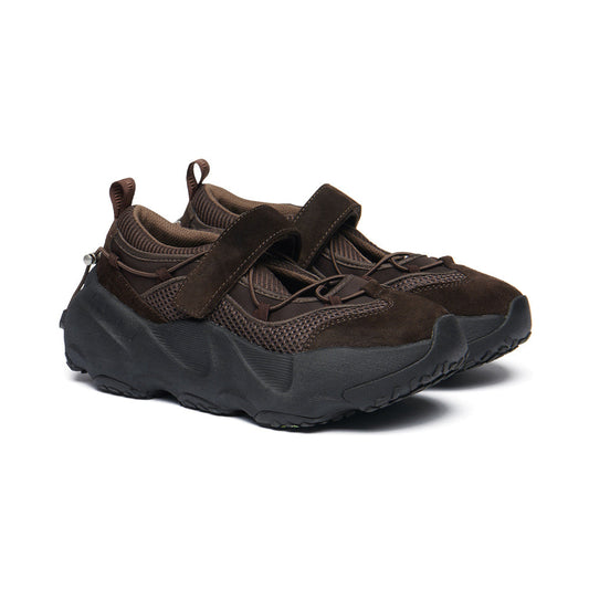 BRYN VELCRO SNEAKERS V2-CHOCOLATE