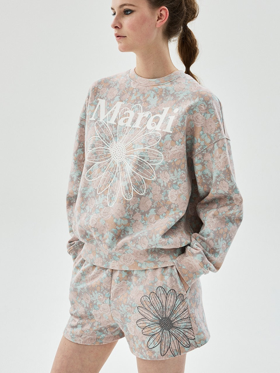 SWEATSHIRT FLEUR FLOWERMARDI