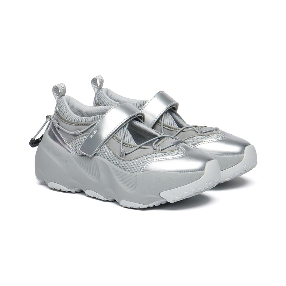 BRYN VELCRO SNEAKERS V2-SILVER