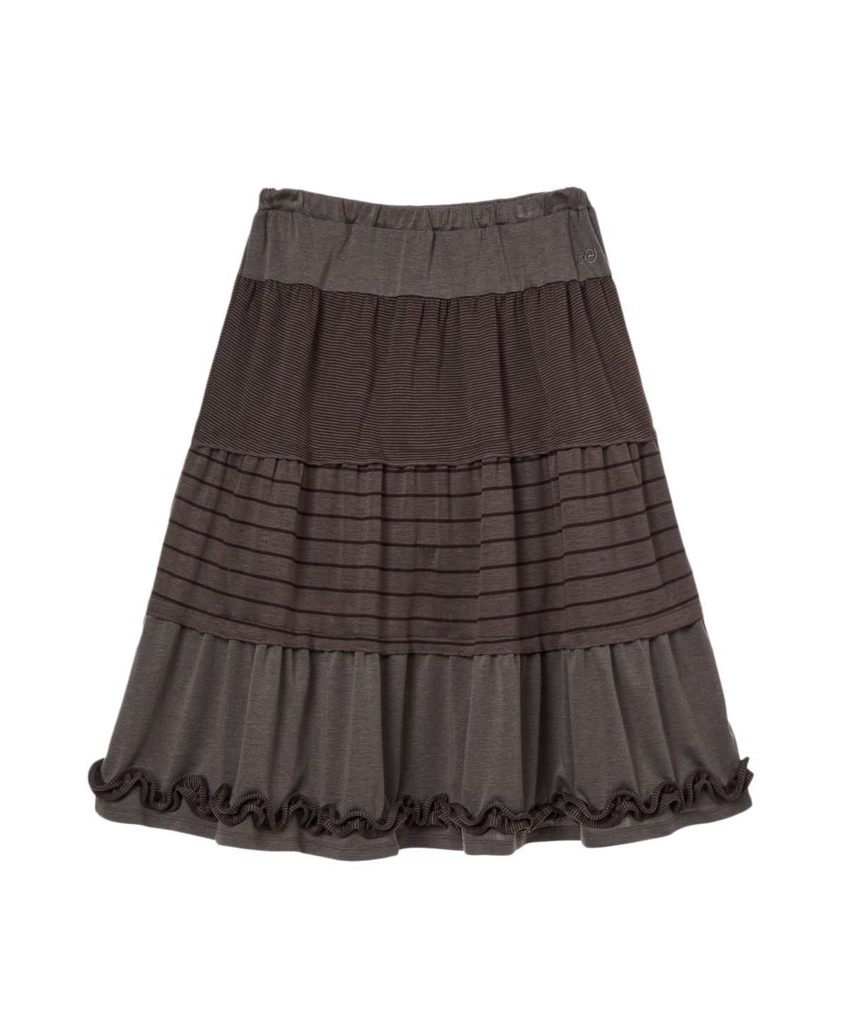 TIERED FRILL SKIRT
