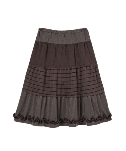 TIERED FRILL SKIRT