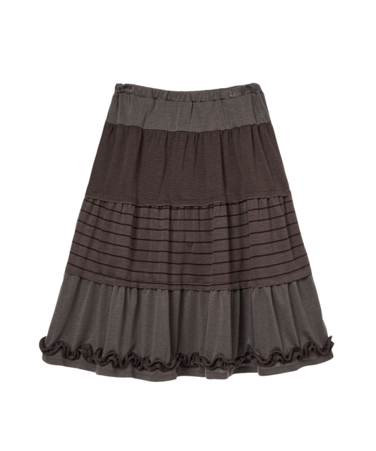 TIERED FRILL SKIRT