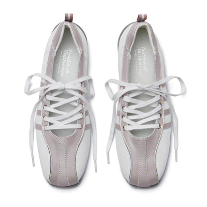 BLISS LACEUP SNEAKERS-PINK PEARL