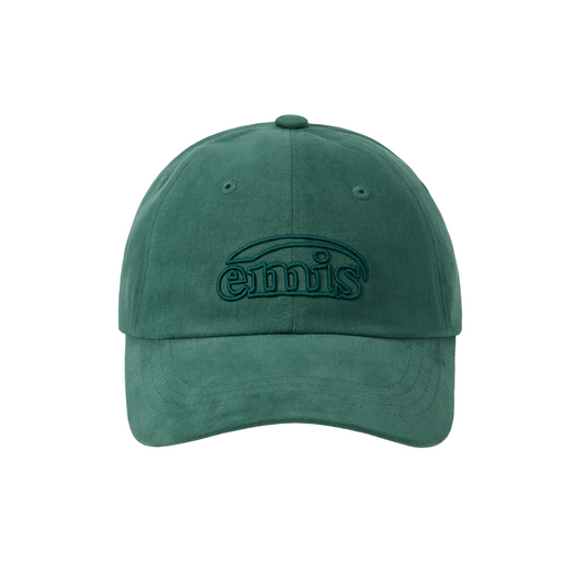 COTTON BRUSHED BALL CAP-GREEN