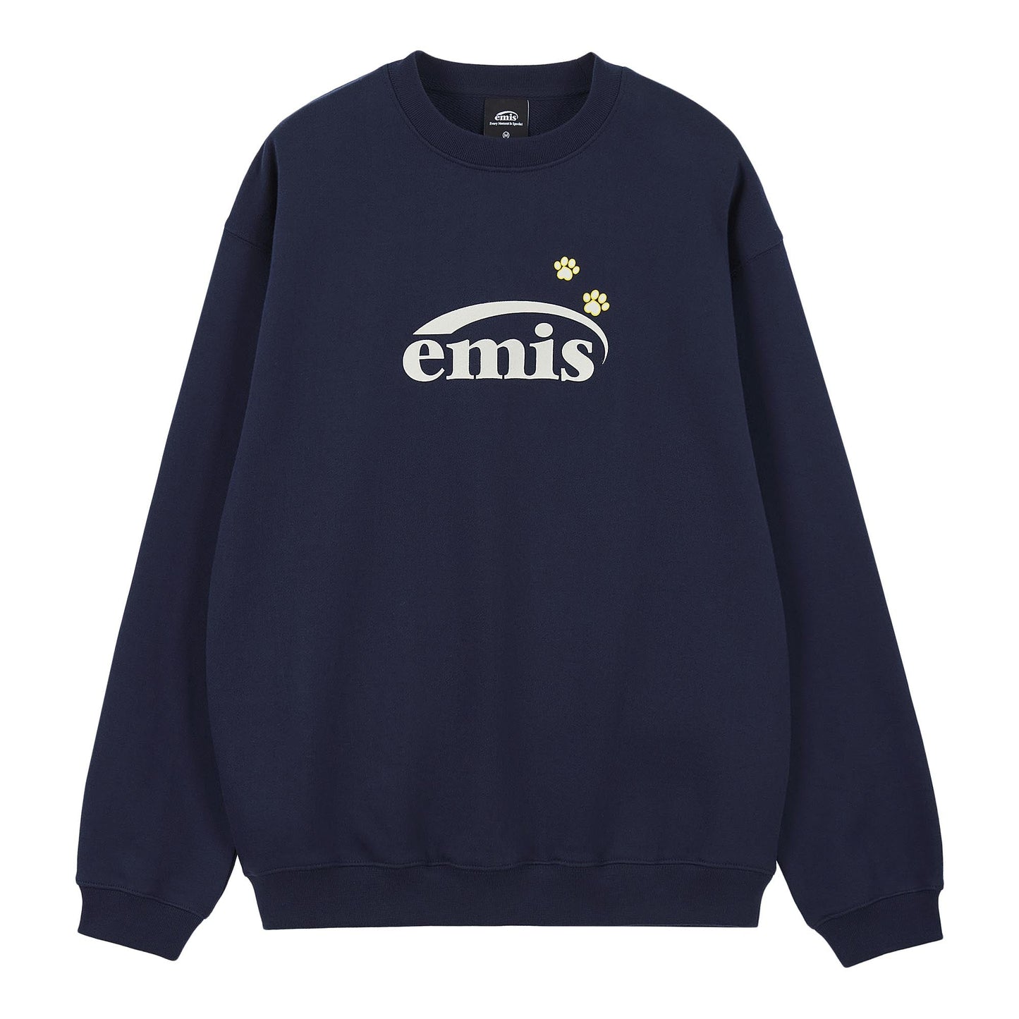 FOOT PRINTED SWEAT SHIRT