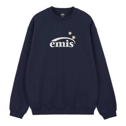 FOOT PRINTED SWEAT SHIRT