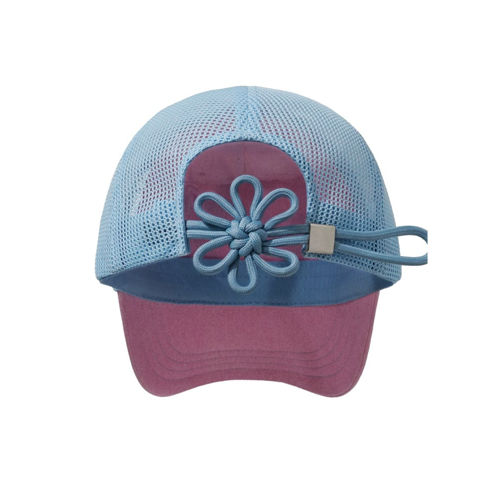 SUMMER KNOT MESH CAP