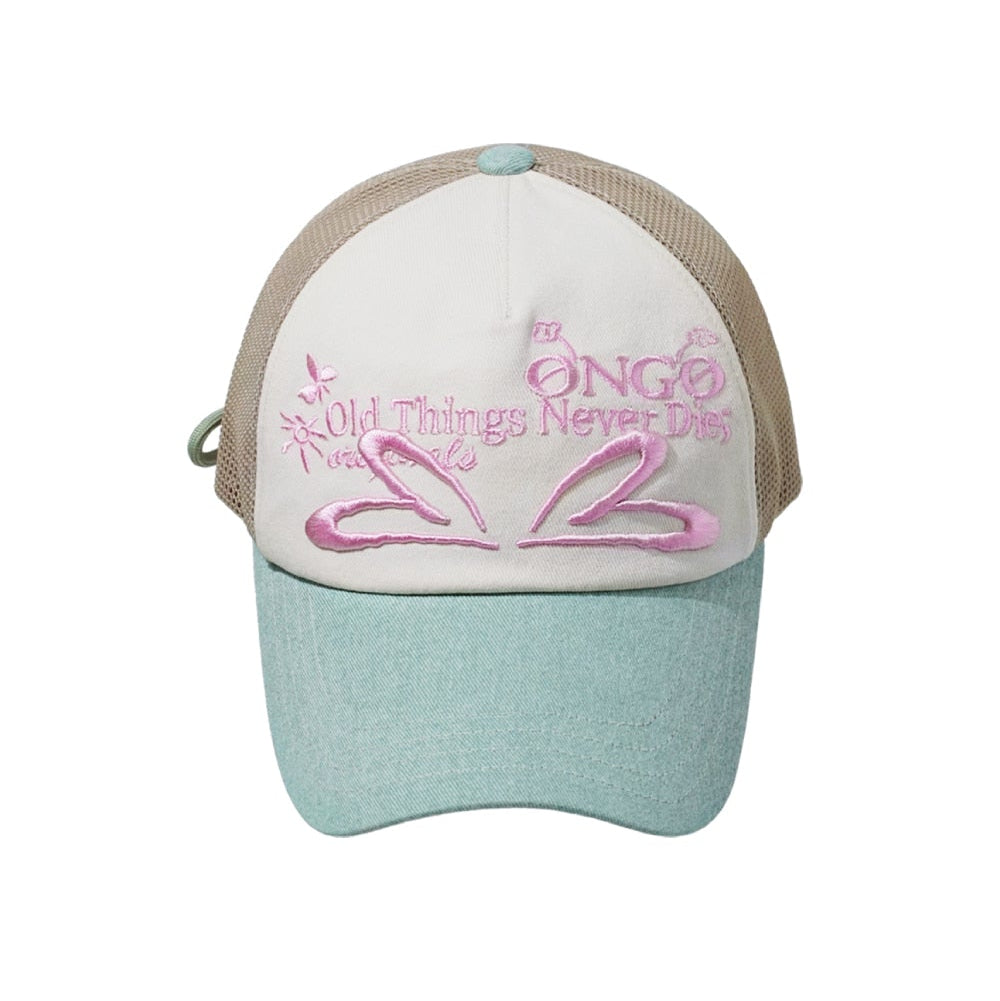 SUMMER KNOT MESH CAP