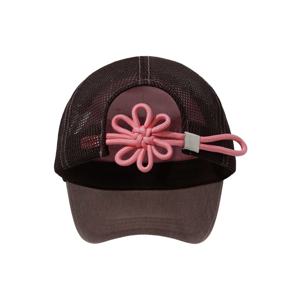SUMMER KNOT MESH CAP