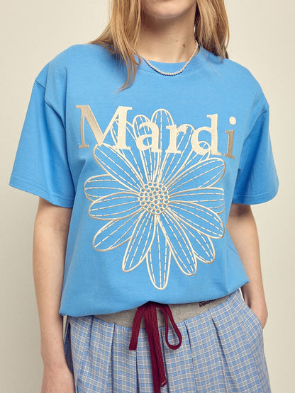 TSHIRT FLOWERMARDI NEEDLEWORK