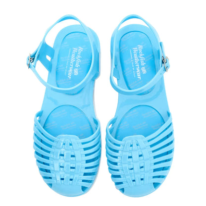 GLAIR STRAPPY SANDALS-BLUE