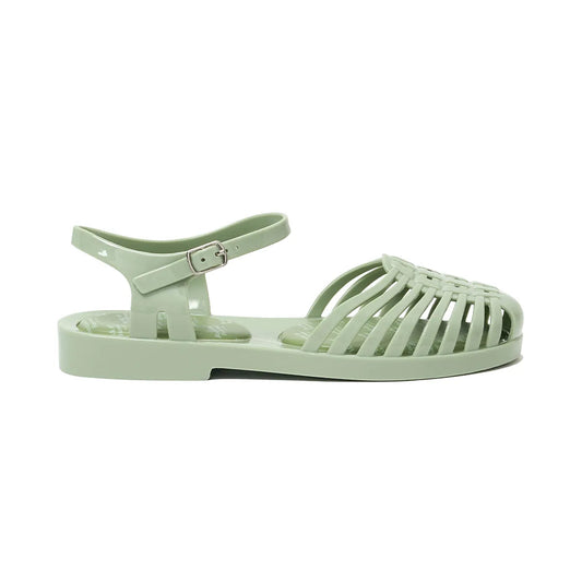 GLAIR STRAPPY SANDALS-GREEN